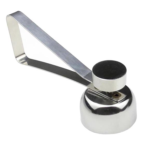 Eggshell Opener Dual Head Mirror Polishing Easy To Clean Ergonomic Handle Stainless Steel Boiled Egg Topper Cutter Shell Cracker Kitchen Supplies