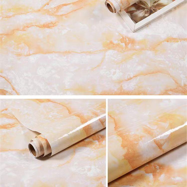 Papel tapiz y papel tapiz de mármol 3D de 5 metros, pegatinas de pared, vinilo de PVC, papel tapiz autoadhesivo 3D impermeable para pared, mesa, sala de estar, decoración del hogar