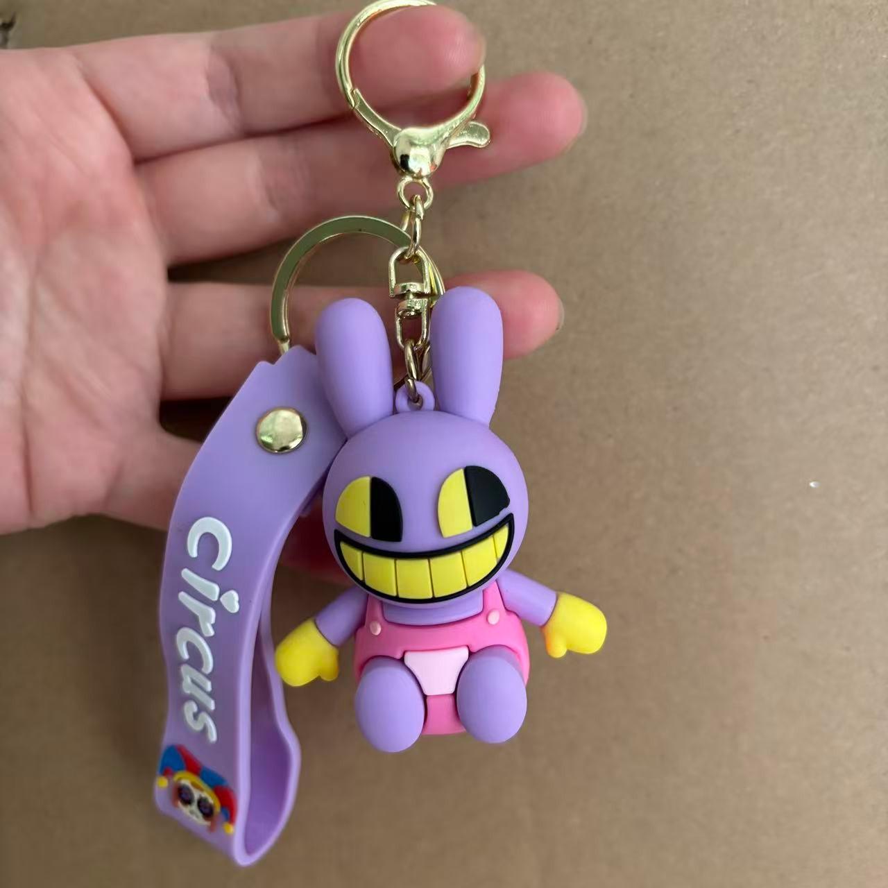 

The Amazing Digital Circus TADC Game Peripherals Pomni Jax Figure Models Keychains Decorative Bags Car Keychains Practical Gifts