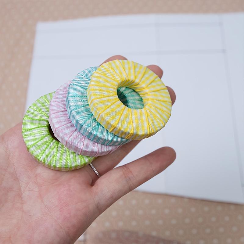 1 Stück Bügeleisen Nähmuster Gewichte Punktmuster Metall Quilten und Schneiden Stabilisator Stoff 5x5cm