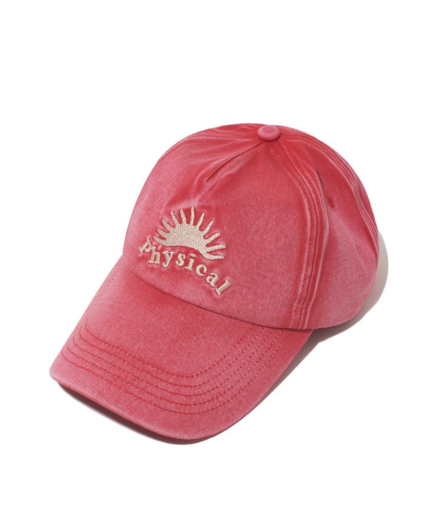 PHYSICAL DEPARTMENT Sunset Washed Trucker Cap_Red