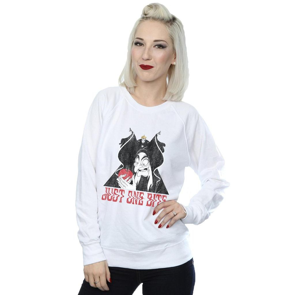 Disney Womens/Ladies Snow White Just One Bite Sweatshirt