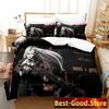 New Black Lagoon Bedding Set Duvet Cover Sheet Printed Bed Set Pillowcase Bed Full Queen King Size Comforter Bedroom