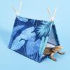 Small Pet Habitat Summer Tent Hideouts Toy Hamster and Gerbil Hideaway Summer Toy for Rodents Sleep