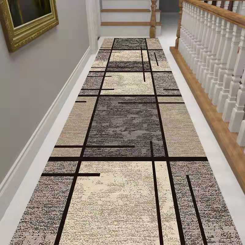 Alfombra larga para pasillo, pasillo, hotel, decoración del hogar, alfombra larga, escalera, entrada, antideslizante, personalizable 100x200cm 39.4x78in