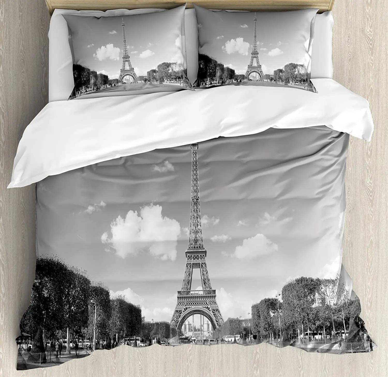 

Комплект постельного белья «Лондон» с изображением знаменитой телефонной будки и Биг-Бена, комплект из 3 пододеяльников, постельного белья, пододеяльника, наволочки, чехла EU single(135x200cm)