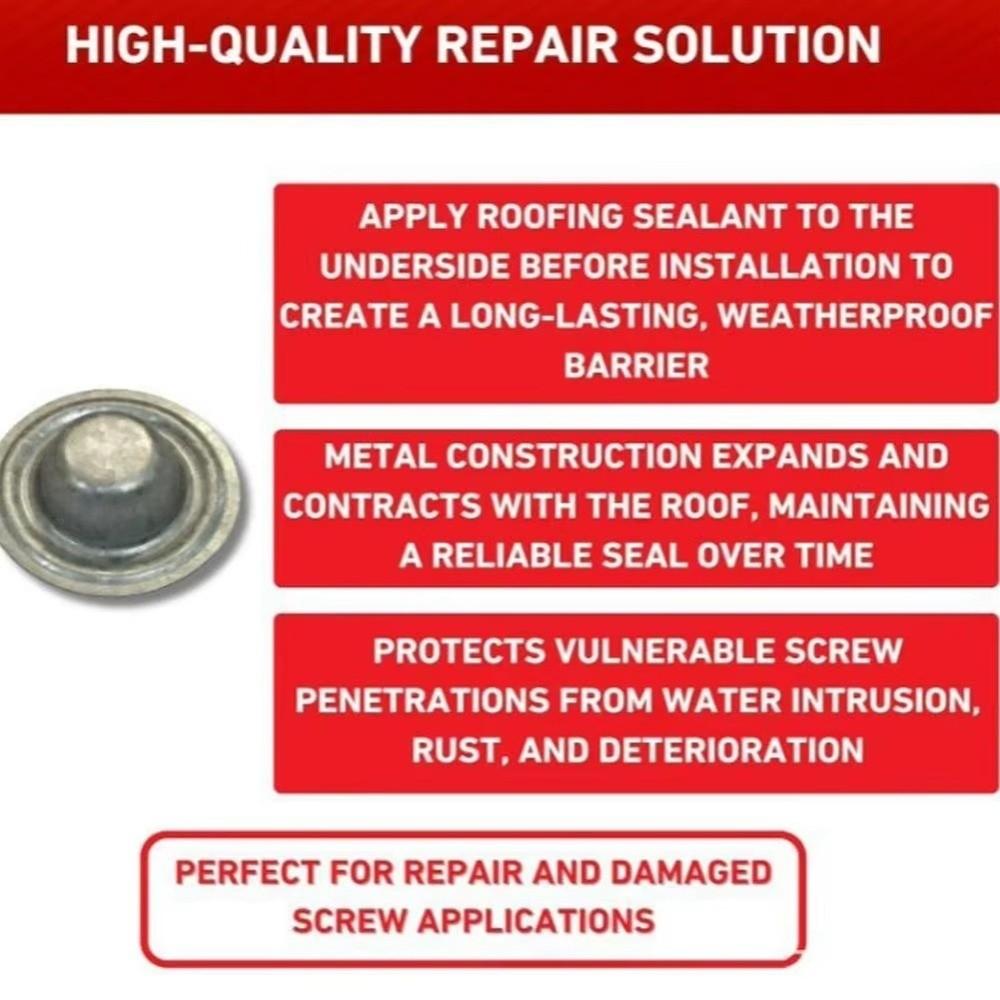 5/10/20Pcs Stainless Steel Roof Bolt Caps Directly Cover Spiral Cap Roofing Screw Caps  Outdoor