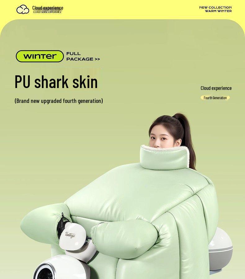 Thickened Velvet-Lined Electric Car & Motorcycle Winter Windshield Quilt: Waterproof & Cold-Proof.