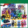 Mini Force Dinosaur Scooter Deformation Robot Model Doll For Kids' Fun Playtime