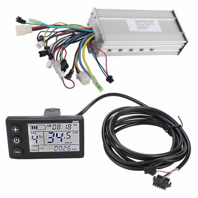 Wodoodporny panel wyświetlacza LCD elektryczny rower ebike skuter bezszczotkowy zestaw kontrolera(1000 W 48 V )