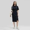 New FILA Short Sleeved Dresses Women's Legend Blue F11W434301FNV