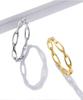 Avle European & American Hot-Selling S925 Sterling Silver Platinum-Plated Hollow Fashion Ring Bracelet for Women