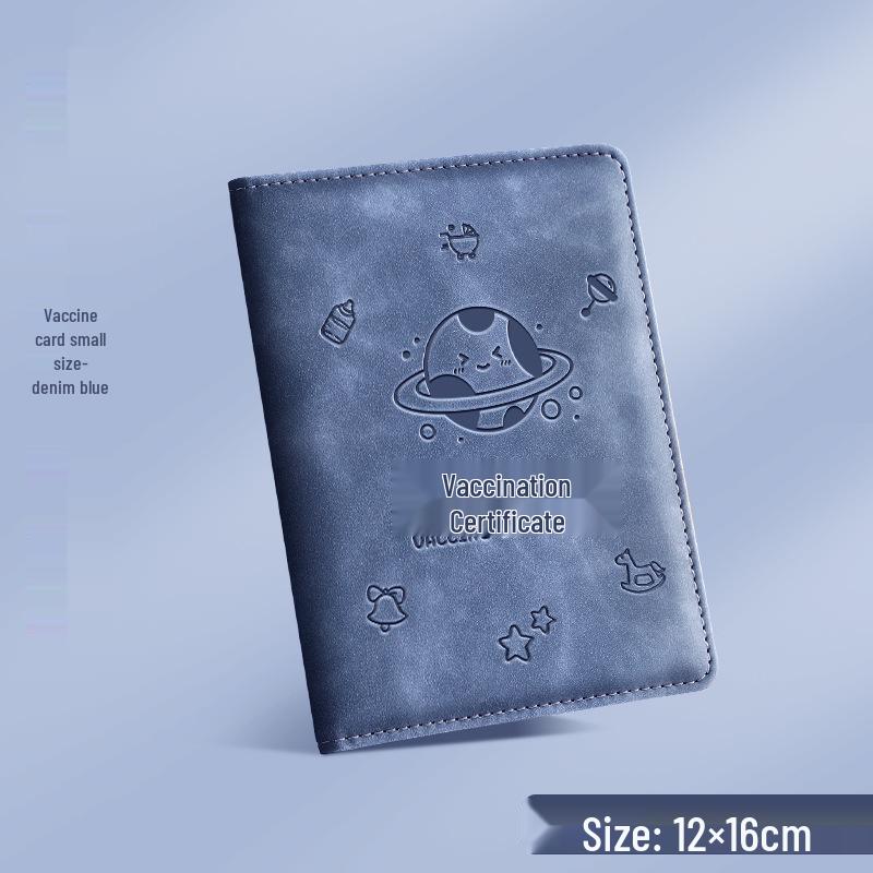 Zodiac Leather Vaccine & Birth Certificate Protective Cover 2025