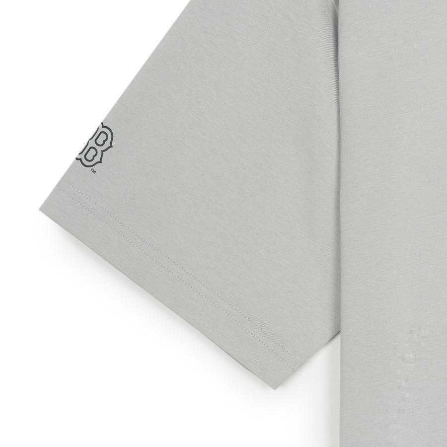 New MLB Boston Red Sox T Shirt Unisex Gray 3ATSB0553-43GRL