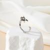 Vintage Mouse Ring Adjustable Hip Hop Party Opening Style Gold Color Metal Accessory European American Fashion 2026