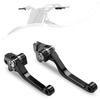 Dirt Bike Foldable Clutch Brake Levers,CNC Clutch Lever Breakaway Levers for CRF150R 07-25/CR80R CR85R 98-07/XR650R 00-06/CR125R CR250R 92-03 Red