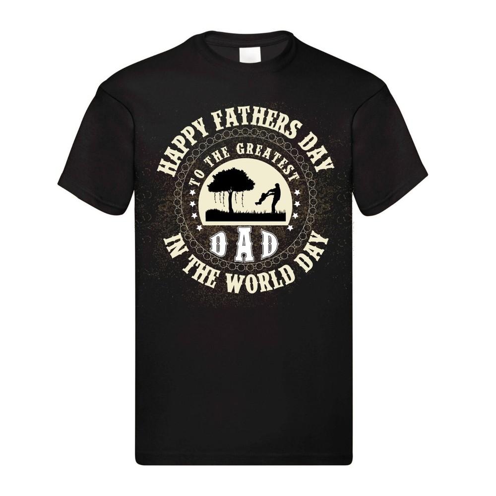 Black Adult  T-shirt Men's Women's Tops Tees | Thoughtful Father’s Day Gift for Dad