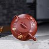 150ml Purple Clay Tea Pot Handmade Beauty Stone Scoop Kettle Raw Ore Dahongpao Filter Teaware Zisha Tea Set