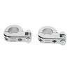 Footpeg P Clamp Mounting Kit Aluminium Alloy Foot Rest Pedal Clamp Bracket for Motorcycle