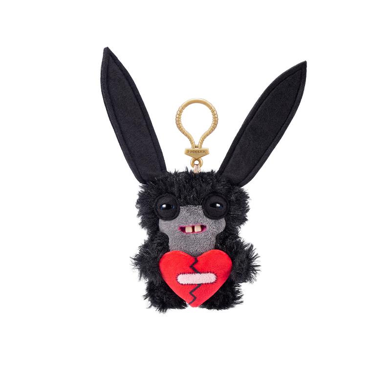 Originele Fuggler Pluche Sleutelhanger Lelijk Monster Screech Munch Rabide Konijn Grote Ogen Vreemdeling Geïrriteerde Buitenaardse Knuffel Peluche Speelgoed