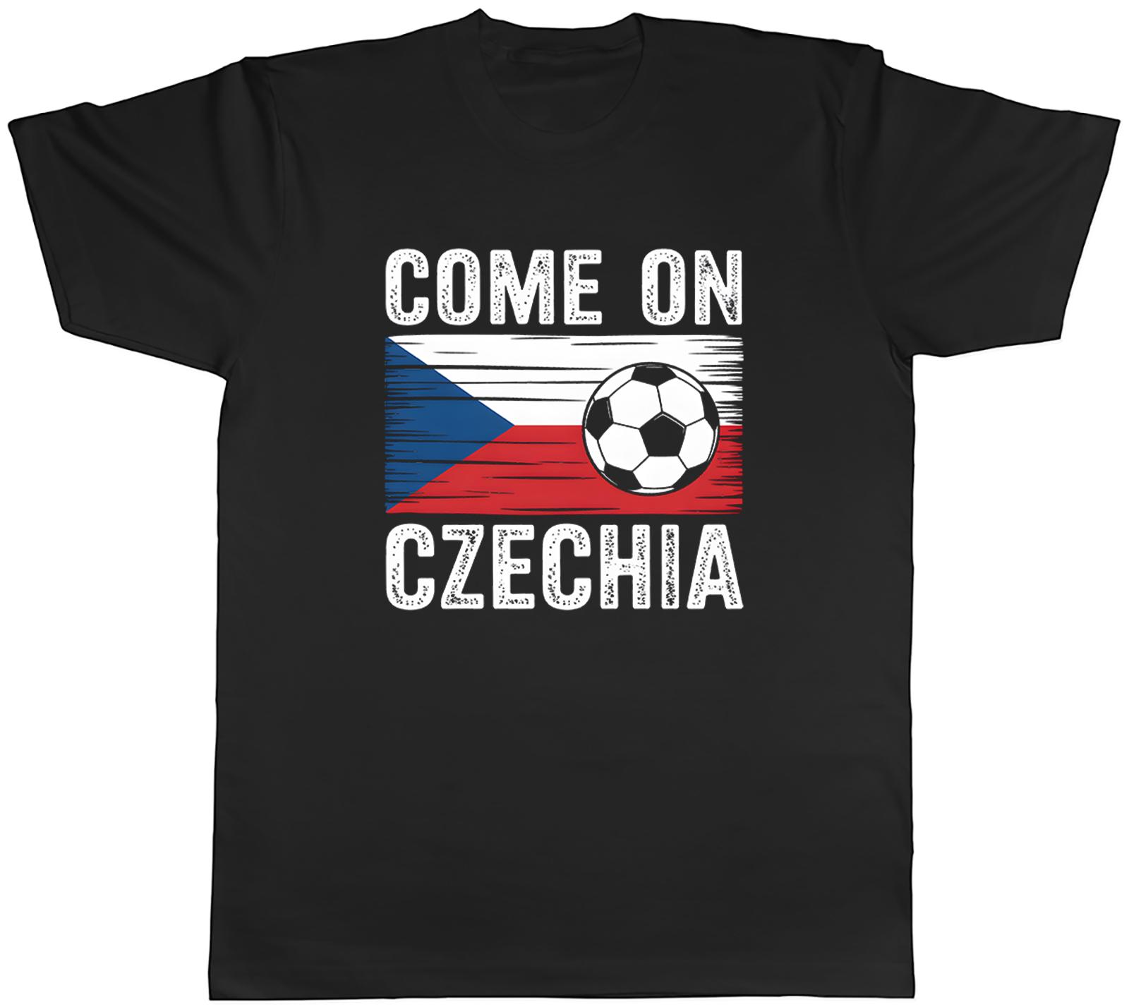 Come on Czechia Supporter Football Fan Unisexs TShirt Tee Gift Top S