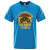 I Like My Motorcycle And Maybe 3 People T-Shirts Men Casual Loose Clothing Oversized Summer Tops Cotton Cartoon Mens Tshirts