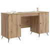Artisan Oak Desk 142.5 x 50 x 75 cm Particleboard