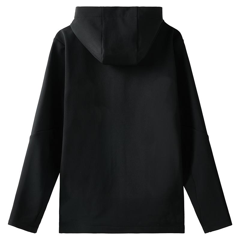 Li Ning Brand Logo Loose Windproof Sports Casual Hooded Windbreaker Men Outerwear AFDVJ01-1