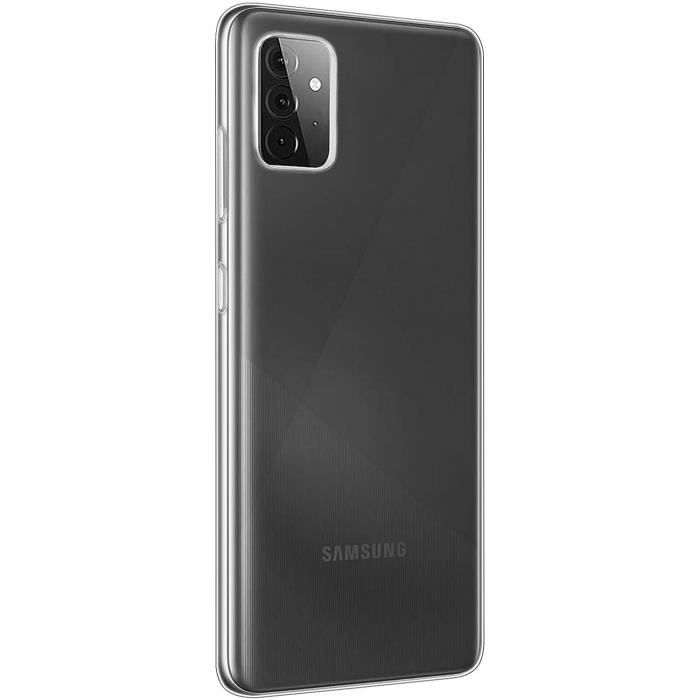 1 coque de protection transparente + 2 verres trempé bords noirs pour samsung galaxy a72 4g-5g avec stylet toproduits®