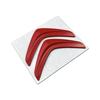 Metalowe Naklejki z Emblematami na Maskę i Bagażnik Samochodowe 10.2x8.6cm dla Citroen C4 C3 C5 C1 C6 C8 DS3 DS5 DS4 DS6 Xsara C-Elysee Picasso Nemo