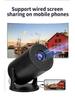 M5PRO Mini HD Wireless/Wired Portable Home Projector for Mobile Phones