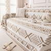 Modern Minimalist Striped Sofa Cover Thickened High-End Sofa Slipcover