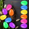 Easter Eggs Color Plastic Opening Eggshell Home Party Easter Decor Candy Gifts Fillable Packing Box Hunt Game Kids Gift Supplies