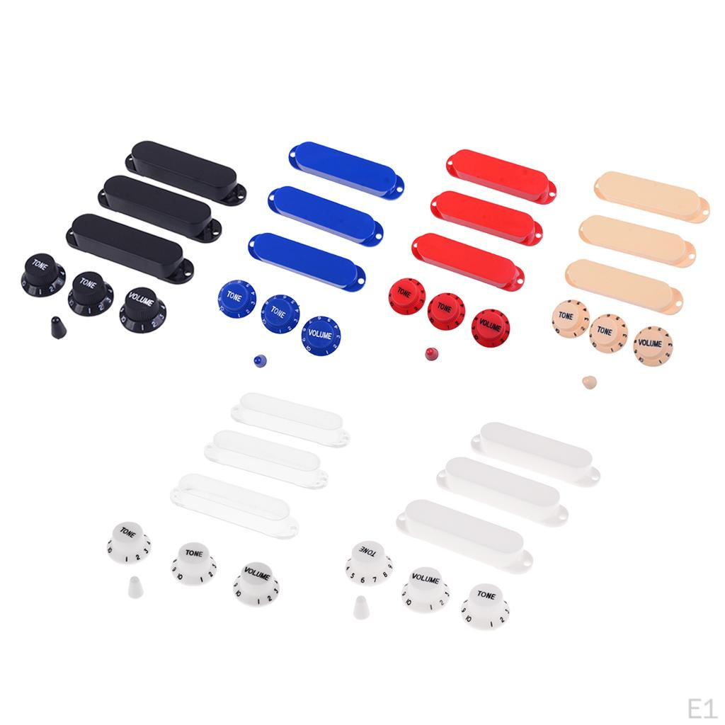 Plastic Electric Guitar Pickup Cover, Volume Control Tip
