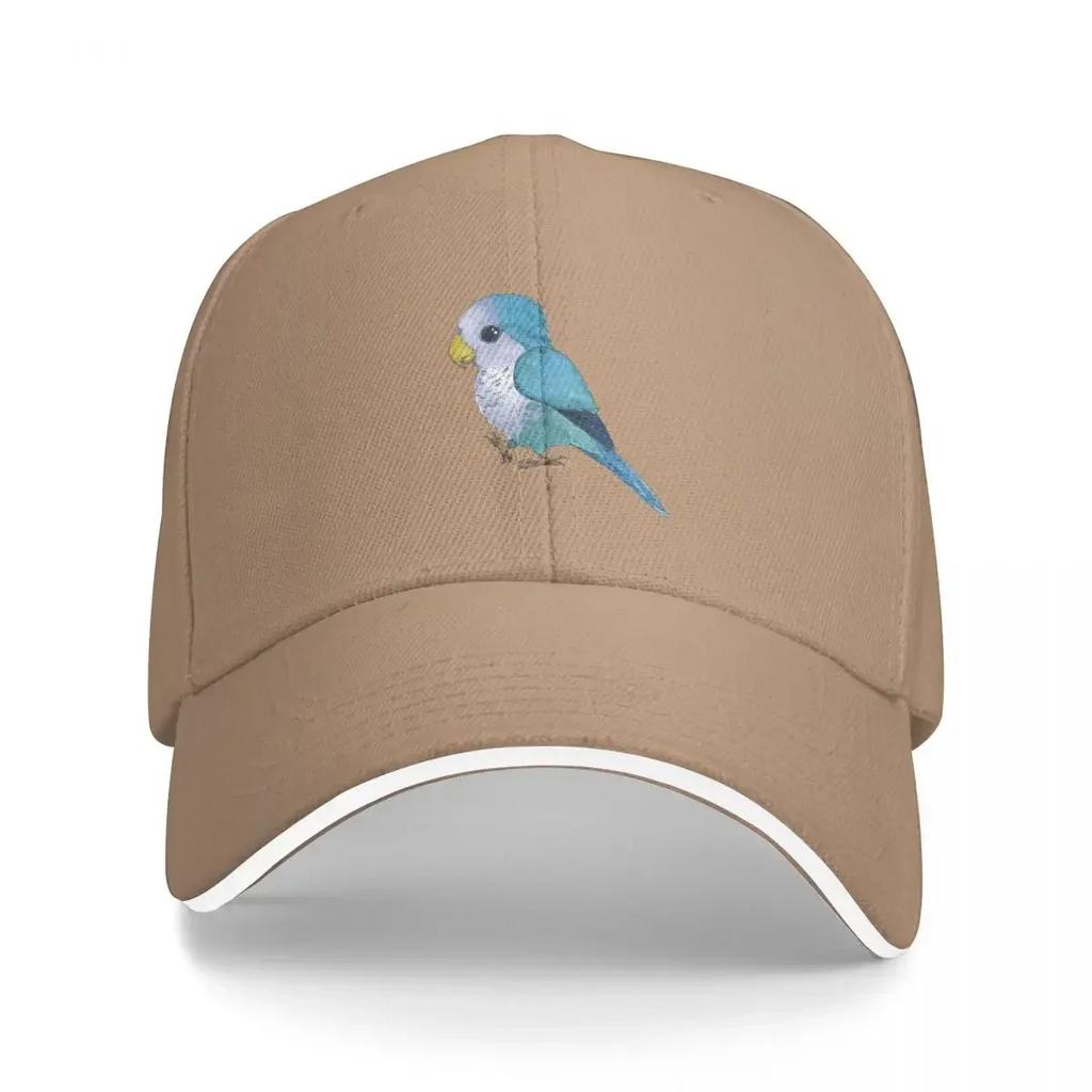 Very cute blue parrot Baseball Cap Snapback Cap Sunscreen Golf Hat Luxury Hat Unisexs Luxury Womens