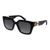 Letter Logo Irregular Shape Sunglasses Women Sunglasses Black 30MONTAIGNES8U