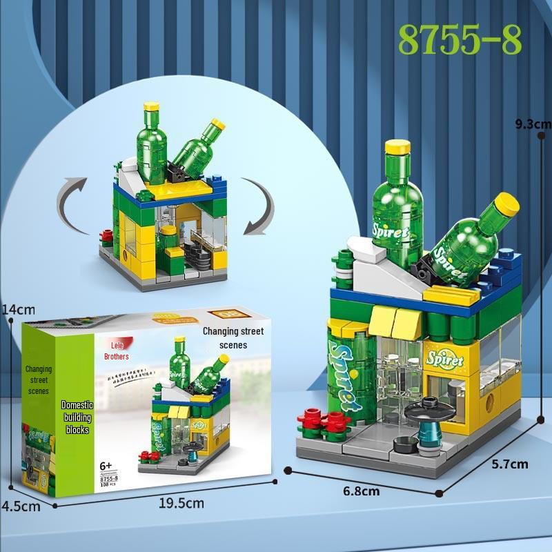 Lego-Compatible Educational Building Blocks: Military, Aerospace, Cartoon, and Ancient Architecture Toys for Children