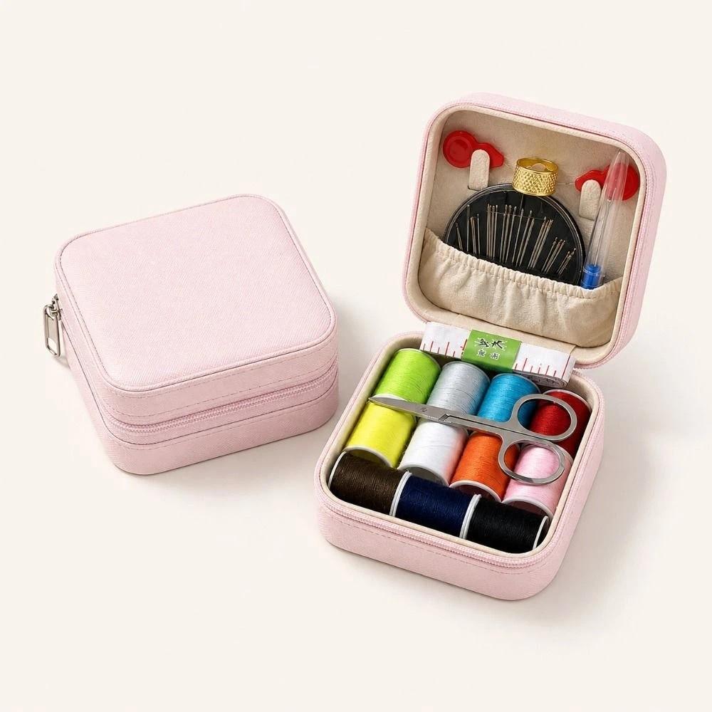 Portable Sewing Storage Box DIY Projects Sewing Supplies Organizer Hand Sewing Tool Kit Household