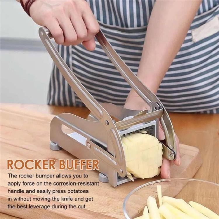 Accuracy Nonrust Steel Fry Maker With Functional Cutting Option Stable Cutting Too Suitable for Vegetables