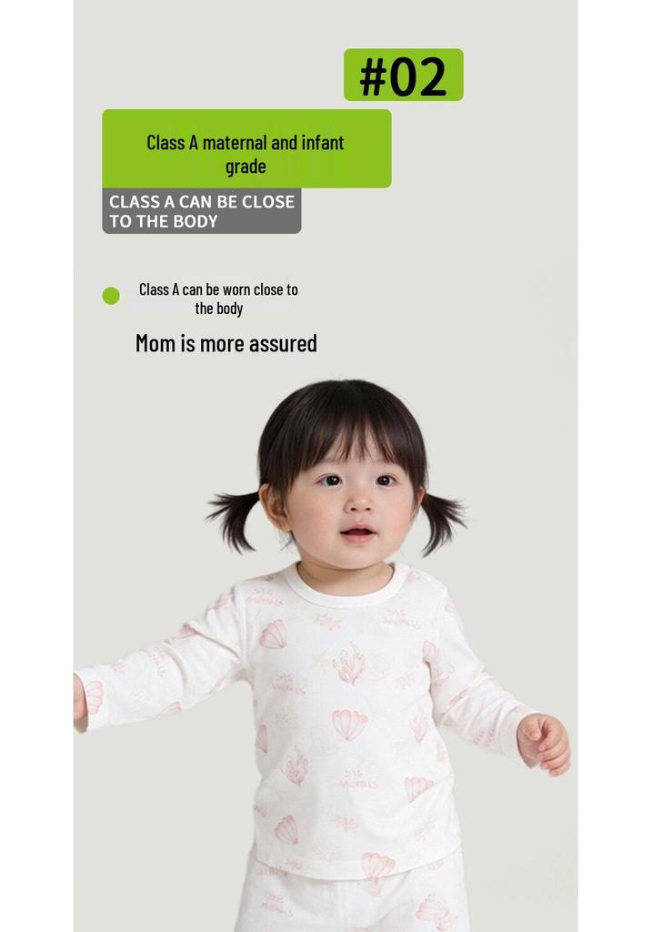 Bamboo Fiber Long-Sleeve Summer T-Shirt for Boys and Girls