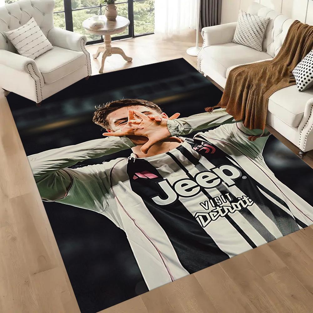 Juventus Floor Mat Suitable For Balcony Study Room Playrooms Living Rooms Antislip Rug Decorate Offices Wedding Party Gift