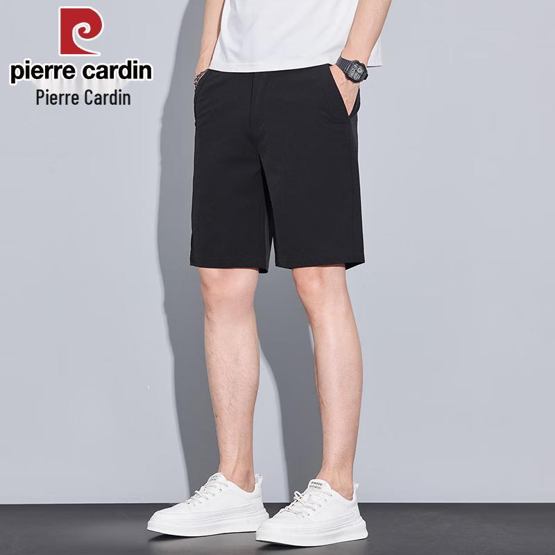 Pierre Cardin Men s Ice Silk Quick-Dry Elastic Bermuda Shorts 31