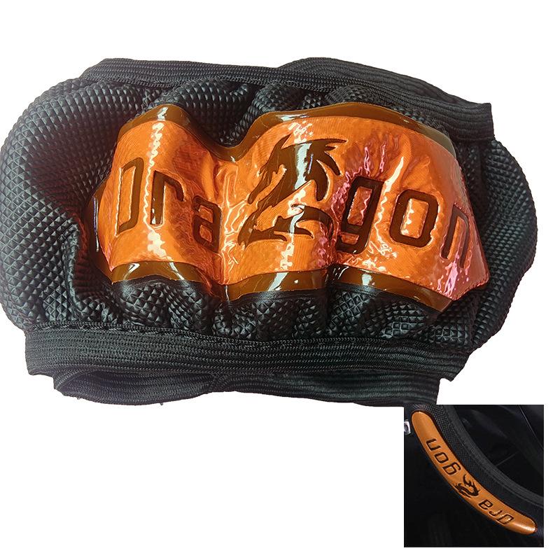 

Reflective Dragon Metallic Foam Steering Wheel Cover with Elastic Band, Universal Fit 38cm