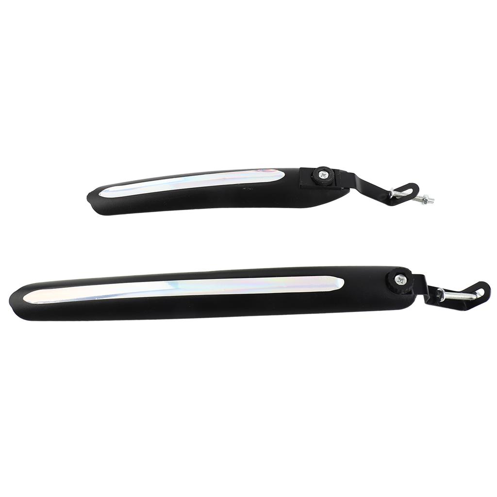 1 Ζεύγος Μπροστινό Πίσω Βουνού Δρόμου Ποδηλάτου NaΦτερό Λασπωτήρας Σετ Λασπωτήρων (λευκό)