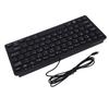 Type C Wired Keyboard Quiet Lightweight Silent Chocolate Key Small Wired Keyboard for Computer PC Laptop