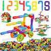DIY Water Building Blocks Toys Montessori Water Pipe Building Blocks Toy Designer Children Construction Educational Toys Gift