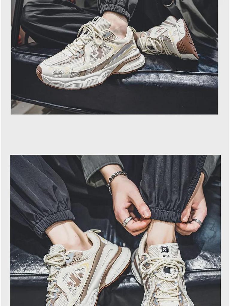 Herren Trendige Plateau-Sneaker, Herbst/Winter 2024: Stilvolle Sport- & Freizeit-Laufschuhe