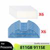 For Proscenic 811GB 911SE/ Symbo xBot 5 PRO/ Lauben Robot Vacuum 26BB Pet Spare Parts Main Side Brush Hepa Filter Mop Accessory