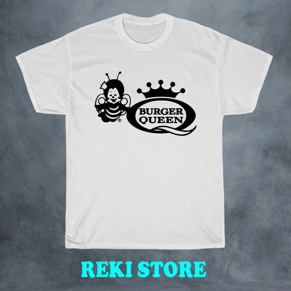 Burger Queen Restaurant Men s White Size S-5XL L