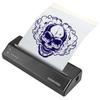 Tattoo Transfer Stencil Printer, Wireless Bluetooth Tattoo Stencil Printer Machine with 10Pcs Transfer Paper and Cloth Bag, Portable Tattoo Printer